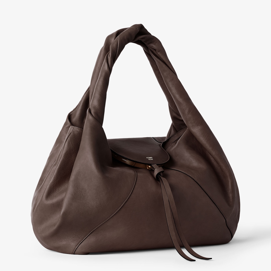 FENDI Spy Dark brown leather bag - Image 3